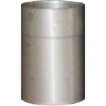Труба одностенная 0,3м Ø250мм 1,0мм AISI 304 из нержавеющей стали