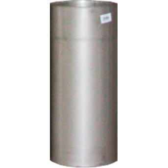 Труба одностенная 0,5м Ø110мм 0,8мм AISI 321 из нержавеющей стали