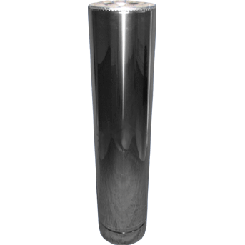 Труба термо 1,0м Ø150x250мм 0,6мм AISI 201 нержавейка/ нержавейка фото, ціна